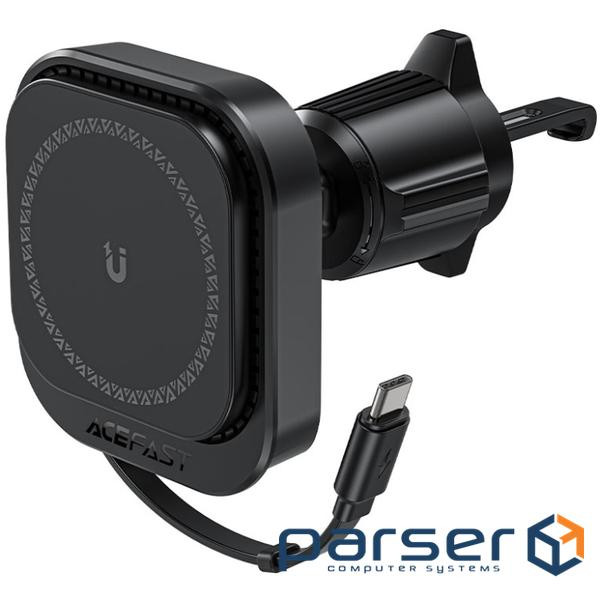 Автомобільне кріплення для смартфона D32 Magnetic wireless charging Acefast (6974316283225) D32 Magnetic wireless charging Acefast (6974316283225)