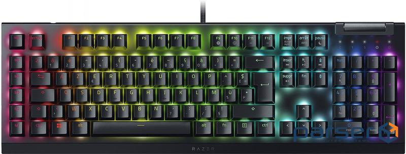 Клавіатура RAZER BlackWidow V4 X Yellow Switch RU (RZ03-04702500-R3R1)