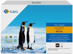 Картридж G&G HP 147X LJ MFP M611/M612/M635/M636 Black (25 200ст) (G&G-W1470X)