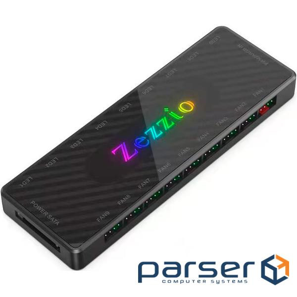 Модуль управління підсвічуванням Zezzio 1 to 9 ARGB PWM HUB (1 to 9 ARGB PWM HUB) (1 to 9 ARGB  PWM HUB)