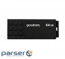 Флешка GOODRAM UME3 64GB Black (UME3-0640K0R11)