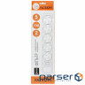 Mains filter PATRON 2 m3*1mm2 (SP-1055U) 5 розеток BLACK (EXT-PN-SP-1055U)