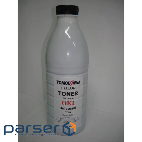 Тонер OKI UNIVERSAL 500г Cyan Tomoegawa (TG-O-500C)