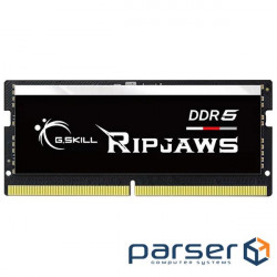 Модуль памяти G.SKILL Ripjaws SO-DIMM DDR5 5600MHz 32GB (F5-5600S4040A32GX1-RS)