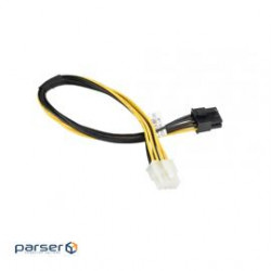 Supermicro Cable CBL-PWEX-0665 PCI-Express 8-Pin Female (Black) to CPU 8-Pin Female (White) Bare