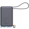 CANYON power bank OnPower 600 built-in cable 20000 mAh PD65W Dark Grey (CNS-CPB600DG)