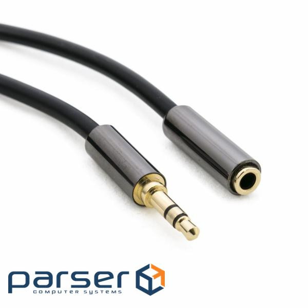 Кабель мультимедійний Jack 3.5mm male/Jack 3.5mm female 3.0m Extradigital (KBA1641)