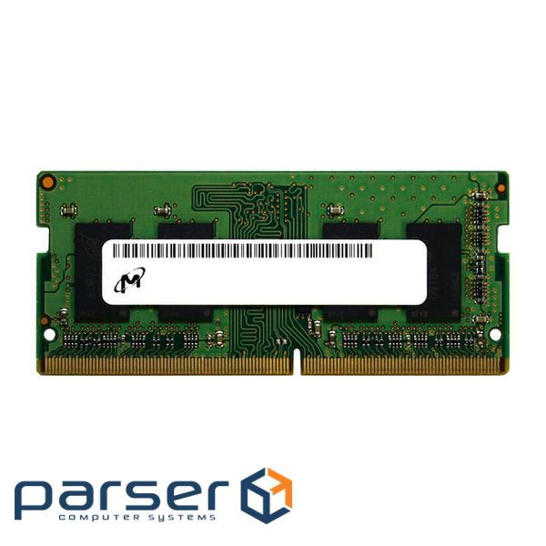 Пам"ять Micron 4GB SO-DIMM DDR4 2400 MHz (MTA4ATF51264HZ-2G3H1)