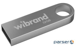 USB флеш накопичувач Wibrand 32GB Puma Silver USB 2.0 (WI2.0/PU32U1S)
