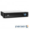 ДБЖ APC Smart-UPS C 3000VA LCD RM 2U (SMC3000RMI2U)