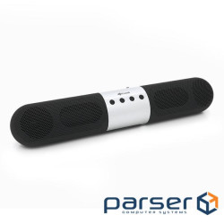 Колонка Kisonli LED-906 Bluetooth 5.0, 2х 5W, 1800mAh, USB / TF / BT / FM / AUX, DC: 5V / 1A, Black,