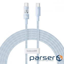 Кабель Baseus Type-C/Type-C 100W 1m (P10373000311-00)блак