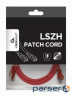 Патч-корд 0.25м S / FTP cat 6a Cablexpert (PP6A-LSZHCU-R-0.25M)