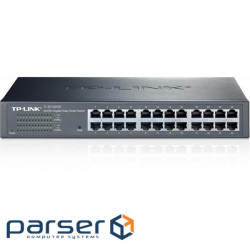 Network switch Cisco SG350X-48-K9-EU Тип - управляемый 3-го уровня, форм-фактор - в стойку, количество портов - 54, порты - SFP+, Gigabit Ethernet, комбинированный, возможность удаленного управления - управляемый, коммутационная способность - 176 Гбит/ с, размер таблицы МАС-адресов - 64000 Кб, корпус - Металический, 48x10/ 100/ 1000TX, 2хSFP+ TP-Link TL-SG1024DE