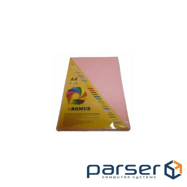 Папір Romus A4 80 г/м2 100c, pink (R50614)
