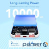 Універсальна мобільна батарея 10000 mAh, Vention, White, 22.5 Вт , Type-C (PD3.0) / 2xUSB ( (FHKW0)