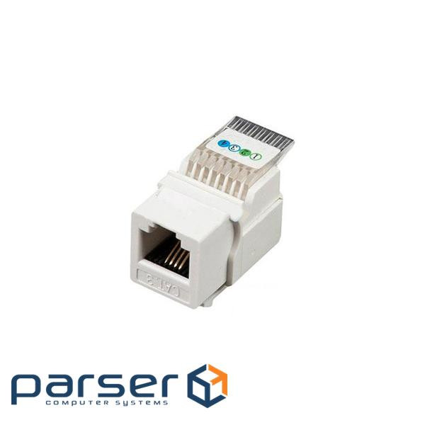 Модуль Keystone RJ12 Slim UTP,Cat. 3, безінструме нтальний KINGDA KD-KJ2075UC3 KINGDA KD-KJ2075UC3