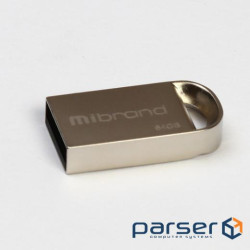 Флеш-накопичувач Mibrand Lynx, USB 2.0, 64GB, Metal Design, Blister (MMiL / 64)