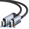 Кабель мультимедійний DisplayPort M to HDMI M 2.0m V2.0 4K60Hz DP119 black Ugreen (15774)