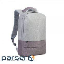 Рюкзак для ноутбука RivaCase 15.6" 7562 grey/mocha anti-theft (7562Grey/Mocha) (7562 (Grey/Mocha))