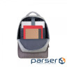 Notebook backpack RivaCase 15.6" 7562 grey/mocha anti-theft (7562Grey/Mocha) (7562 (Grey/Mocha))