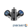 Зарядний пристрій Essager 2xUSB 30W black (ECC2A-TL01)