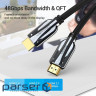 Кабель Vention HDMI-HDMI, 3M, v2.1, 8K 60Hz, 4K 120Hz, 2K 144Hz, 1080P 160Hz (AANBF) (AALBI)