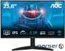 Монiтор TFT AOC 23.8" 24B36X IPS FHD 300nit 144Hz HDMI DP чорний
