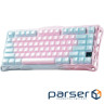 Клавіатура бездротова GRAVASTAR Mercury K1 Lite Special Edition Lumen Rose (GSK1LITE PM PNK)