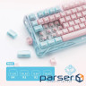 Клавіатура бездротова GRAVASTAR Mercury K1 Lite Special Edition Lumen Rose (GSK1LITE PM PNK)
