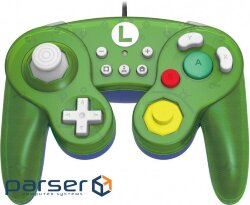 Геймпад Battle Pad (Luigi) for Nintendo Switch HORI (NSW-136U)