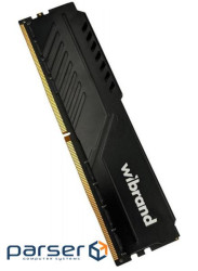 Пам"ять 32Gb DDR5, 5600 MHz, Wibrand, Black, 46-46-46, 1.1V, з радіатором (WI5600DDR5D/32GB)
