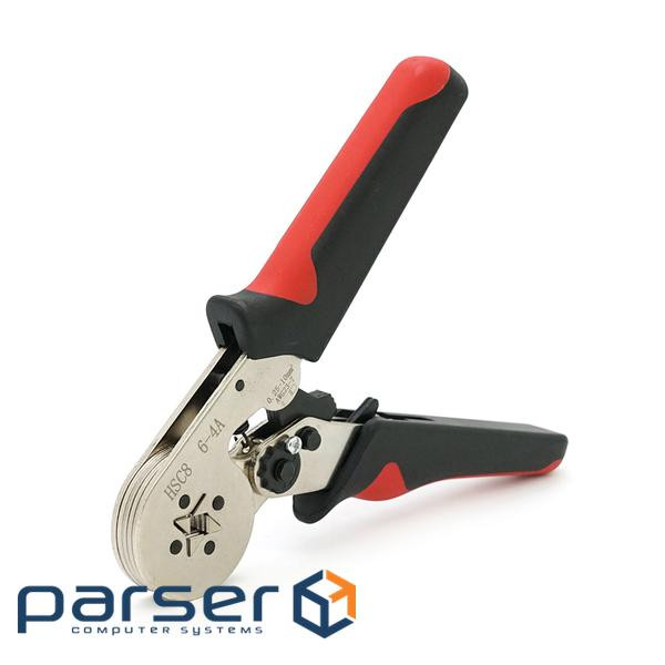 Інструмент обтискний HSC8 6-4A, 0.25-10mm2, Black-red HSC8 6-4A, 0.25-10mm2, Black-red