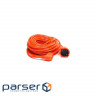 Подовжувач POWERPLANT JY-3024/ 20 Low Temp 16А Orange 20м (PPCA16M20S1L)