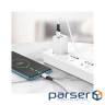 Дата кабель USB-C to USB-C 1.0m BX79 3A White BOROFONE (BX79CCW)