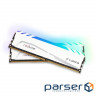Модуль пам'яті для комп'ютера DDR5 64GB (2x32GB) 6400 MHz Redline RGB White Mushk (MLB5C640BGGP32GX2)