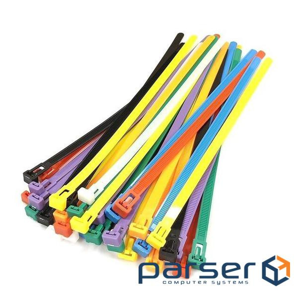 Стяжка багаторазова 5х200 (100 шт) (23692)