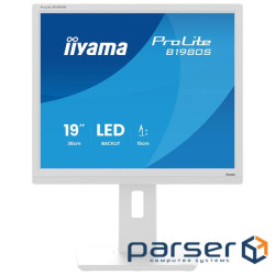 Монітор TN РК монітор, 1280х1024, 3 мс (GTG), 250 кд/м2, 75 Гц, 1xHDMI/1xDP, SP 2x2 Вт, (B1980S-W1)