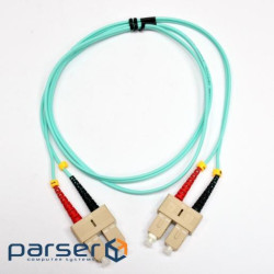 Патчкорд SC/UPC-SC/UPC MM (G50-OM3) 15м Duplex (UPC-15SCSC(MM)D(FW))