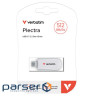 Флеш -накопичувач Verbatim Plectra USB-C білий 512 ГБ (USB 3.2 Gen 1) (30231)