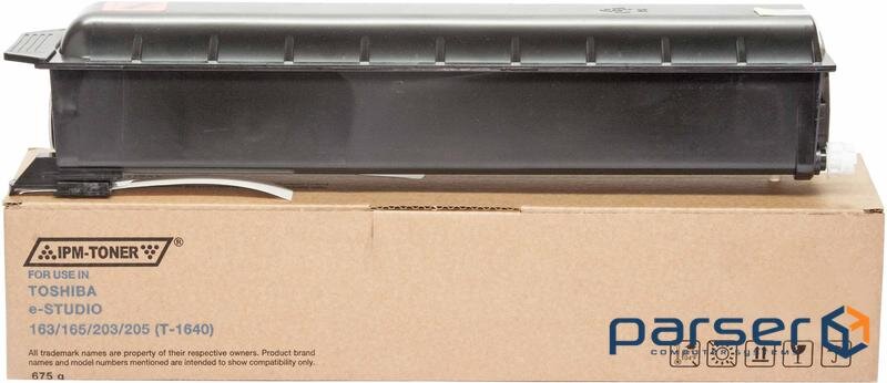 Тонер-картридж IPM Toshiba T-1640, 675г/туба (TKT17)