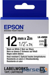 Стрічка для принтера етикеток Epson LK-4WBH (C53S654025)