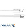 Дата USB-C кабель USB-C 1.0m 60W 3.0А grey ColorWay (CW-CBPDCC061-GR)