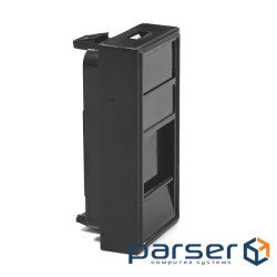 Вставка 45х22.5 під модуль Keystone, чорна, EPNew (SNP-B22.545BKAZ) , EPNew (SNP-B22.545BKAZ)