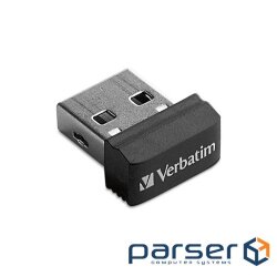 Flash Drive 16G USB2.0 Verbatim SSTORE"N"GO NANO USB DRIVE (97464)
