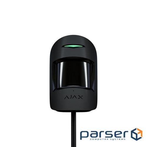 Дротовий датчик руху Ajax MotionProtect Fibra black
