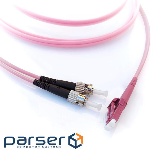 Patch cord ST / UPC-LC / UPC MM (OM4) 2m Duplex (UPC-2STLC(MM-OM4)D(ON))