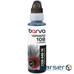 Чорнило Barva Epson 108 100 мл, Black, флакон OneKey (1K) (E108-948-1K)