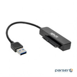USB 3.0 SuperSpeed to SATA III Adapter Cable with UASP, 2.5 in. SATA Hard Drives, (U338-06N-SATA-B)