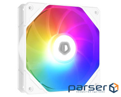 Вентилятор ID-Cooling TF-12025-Pro ARGB Reverse White, 120x120x25мм, 3-pin, 4-pin, білий 